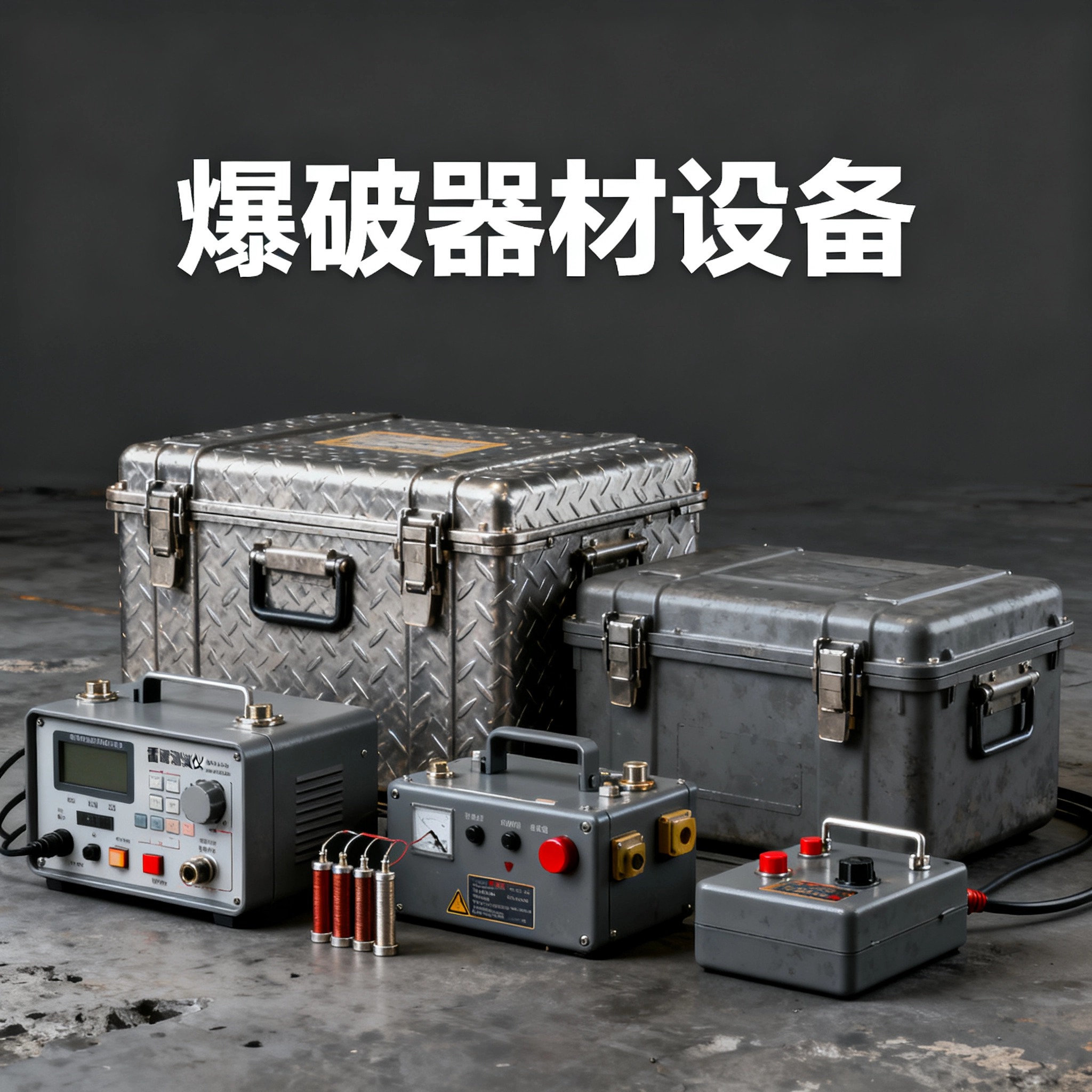 上犹爆破工程师的“兵器库”：常用器材一册通